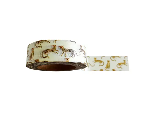 Tape Washi Panter wit 15mmx10m