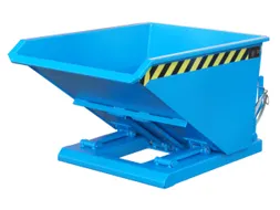 Kiepbak Hxbxd 670x840x1210mm 0.30m³ 123kg Draagverm. 750kg Ral5012