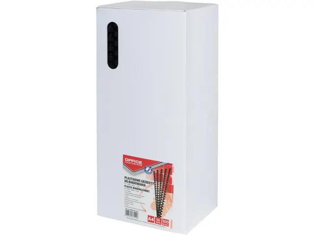 Bindruggen plastic A4 100 stuks 14mm (115 vellen) zwart