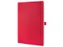 Notitieboek Conceptum Pure A4 rood gelinieerd softcover. Genummerde pa