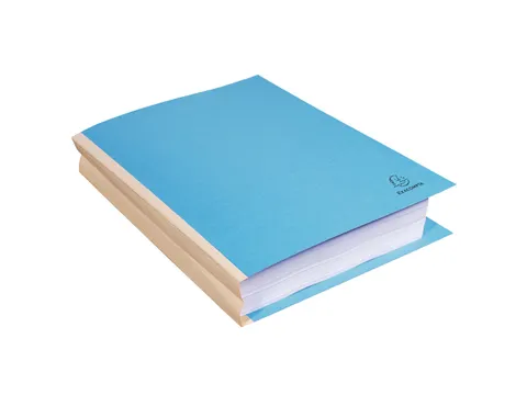 25 mappen met linnen rug FOREVER 320g/m2 -24x32cm Blauw