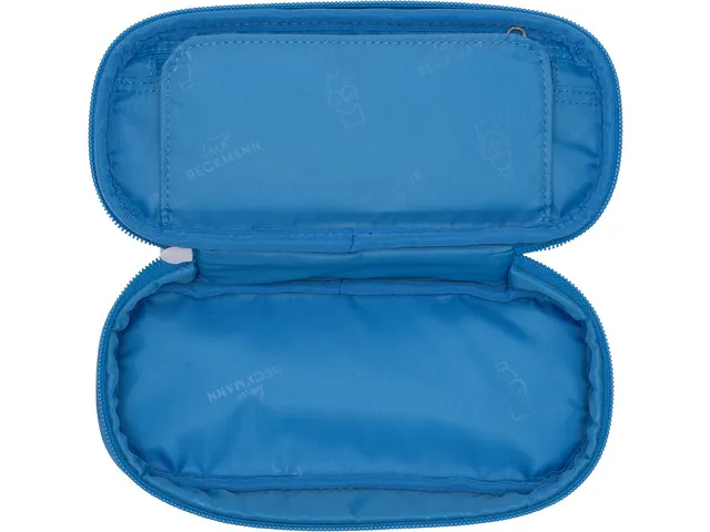 Etui Beckmann ovaal Leeg Ocean blue