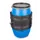 verwarmingsmantel,v. 120l vat,buiten nylon,zwart,400 W,m. thermostaat