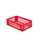 Euronorm-stapelbak 33l 175x600x400mm Wanden/bodem Opengewerkt Rood