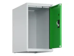 opzetkast,v. locker,1vak.,vak B 300mm,HxBxD 500x300x500mm,cilinderslot