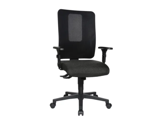 chaise de bureau pivotante,Mécan. synchrone,a. accoudoirs