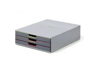Ladenbox Durable Varicolor 3 laden grijs - 2