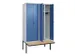 locker voor scheiding van kleding,HxBxD 2120x1200x815mm,4vak