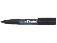 Viltstift Pentel NN50 rond zwart 1.5-3mm