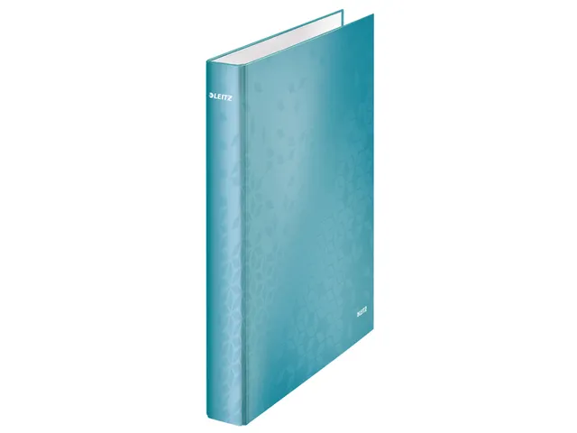 Ringband Leitz Wow 4241 2 rings D-mech 25mm A4 Ijsblauw