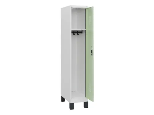 schoollocker,HxBxD 1630x300x500mm,1vak,vak B 300mm,cil.-slot,voeten