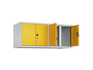 opzetkast,v. locker voor scheiding van kleding,4vak.,vak B 300mm - 1