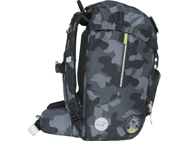 Schooltas Beckmann Classic Maxi Camo Rex black