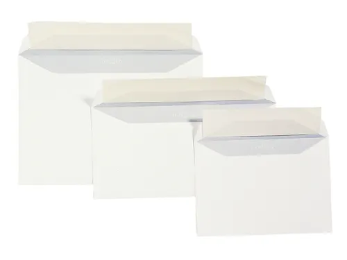 Envelop Quantore Bank C6 114x162mm 80gr Wit Zelfklevend