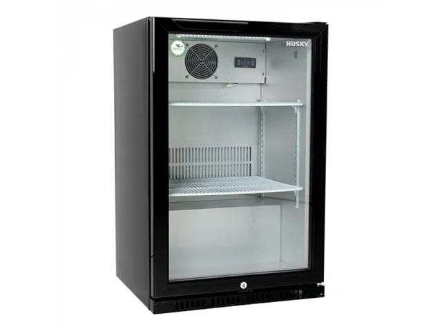 Husky Display Koelkast 1-deurs Zwart