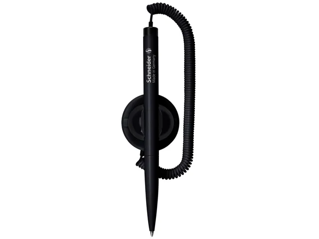 Stylo bille de comptoir Schneider Klick-fix noir