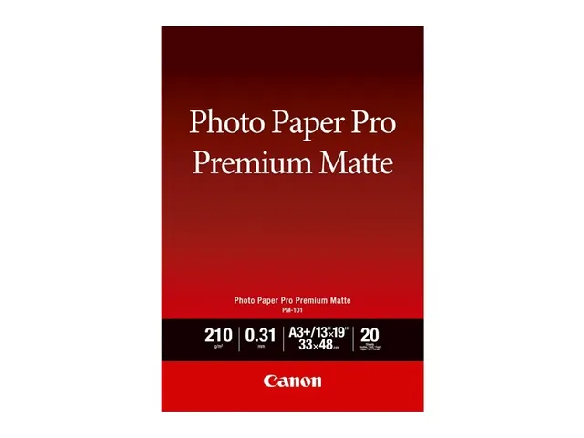Canon PM-101 Premium Matte Photo Paper A3 Plus 20 vel