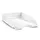Brievenbak CEP Gloss A4 plastic glanzend wit