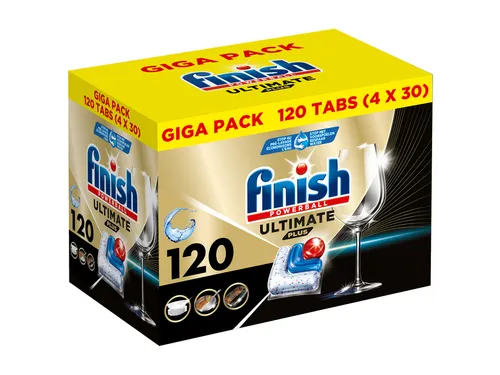 Vaatwastabletten Finish Ultimate plus 120 stuks gigapack