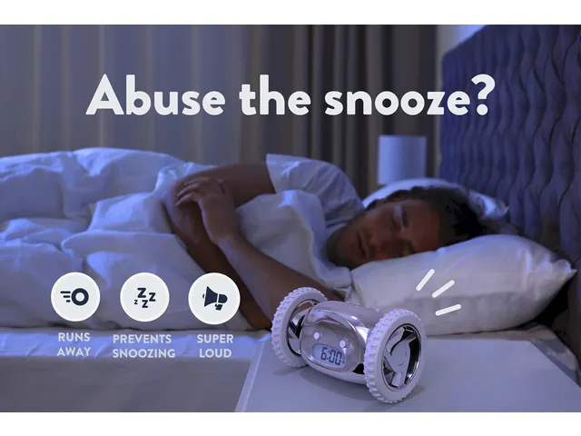 Wekker Clocky chrome