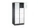 armoire multicases grand volume,HxlxP 1950x820x600mm,2x4compartiments