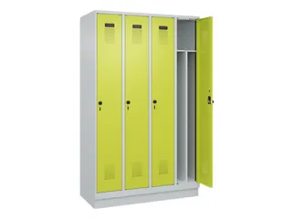 locker voor scheiding van kleding,HxBxD 1950x1200x500mm,4vak - 1
