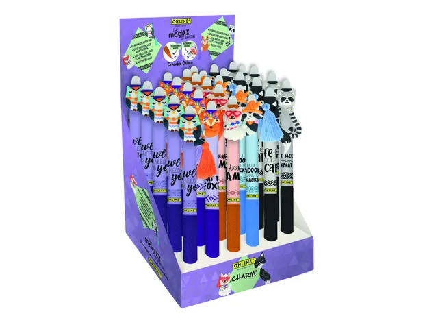 Gelschrijver Online Magixx Fun Charm 0.7mm assorti