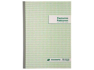 Exacompta Facturen 29,7x21 Cm Tweetalig Dupli (2 X 50 Vel) - 1