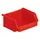 Zichtbak Hxbxd 50x100x95/65mm Pe Rood