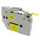 Labeltape P-touch TZE-621 9mmx8m zwart op geel gelamineerd