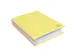 25 mappen met linnen rug FOREVER 320g/m2 24x32cm Geel