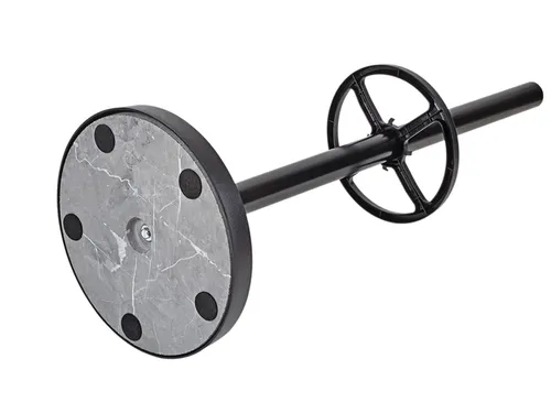 Kapstok MAUL Grando staand 175cm 16 haken zwart RAL9004