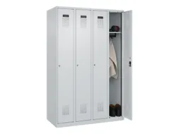 locker,HxBxD 1850x1200x500mm,4vak,vak B 300mm,cil.-slot