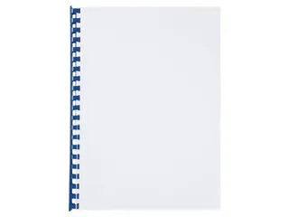 Bindrug GBC 14mm 21-rings A4 blauw 100stuks - 1
