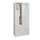 Z-garderobekast,HxBxD 1850x800x500mm,vak B 400mm,RAL7035,front RAL5012