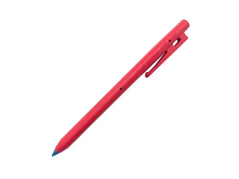 Touchscreen Stylus Pen met clip blauw detecteerbaar 10 stuks
