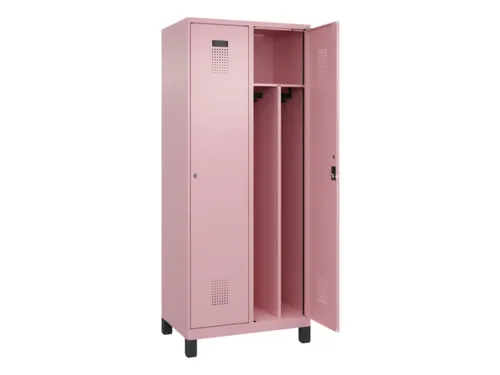 locker voor scheiding van kleding,HxBxD 1950x800x500mm,2vak