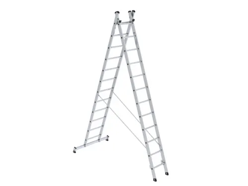 multifunctionele reformladder,2x12,sporten,balk L 6,14m,aluminium