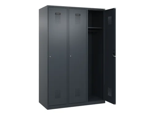 locker,HxBxD 1850x1200x500mm,3vak,vak B 400mm,cil.-slot