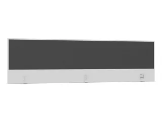 opzetpaneel,v. bureau,aanbouw achter,B 2000mm,Bl-wit,BN8010-antraciet - 1