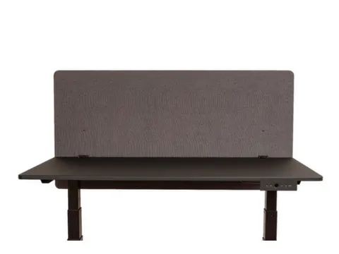 geluidabsorberende tafelscheidingswand,HxBxD 600x1200x20mm,wand PET