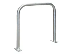 fietsbeugel,L 800mm,kwaliteitsstaal vuurverzinkt,ronde buis