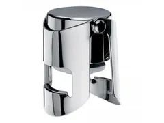 Emga Champagne fles afsluiter RVS chroom