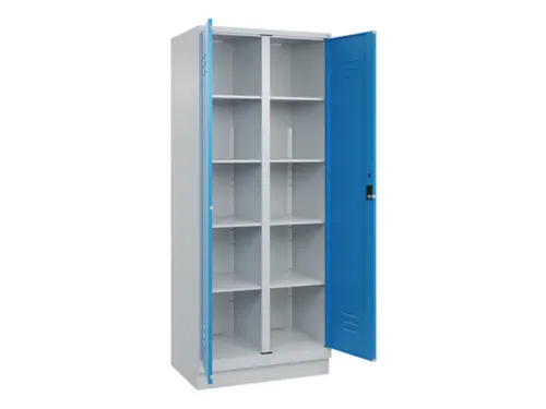 wasgoedverdeelkast,HxBxD 1950x800x500mm,vak B 400mm,cilinderslot