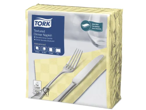 Tork 478787 Textured Dinnerservet Advanced Champagne 38x39cm
