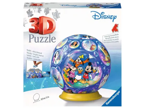 Puzzelbol Ravensburger Disney 3D 72 stukjes
