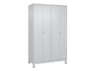 locker voor scheiding van kleding,HxBxD 1950x1200x500mm,4vak - 1