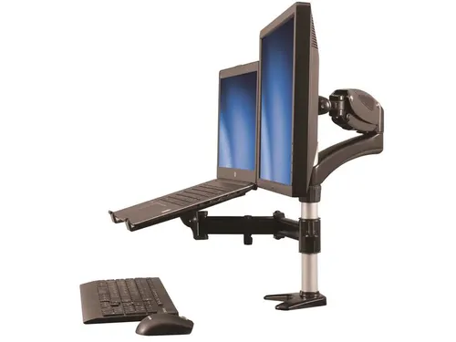 Monitor- Laptoparm Standaard 2 schermen 27 inch