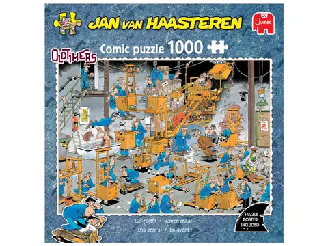 Jan van Haasteren Puzzel Oldtimers Karren maar! 1000 stukjes