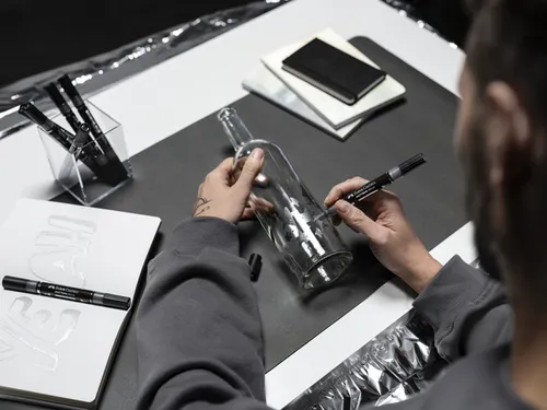 Chrome marker Faber-Castell Multimark 551